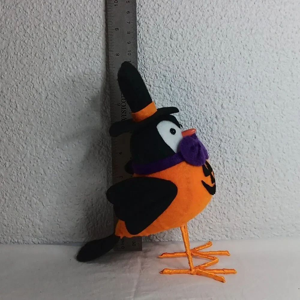 Halloween Tabletop Decor Featherly Friends Birds Pumpkin Walgreens